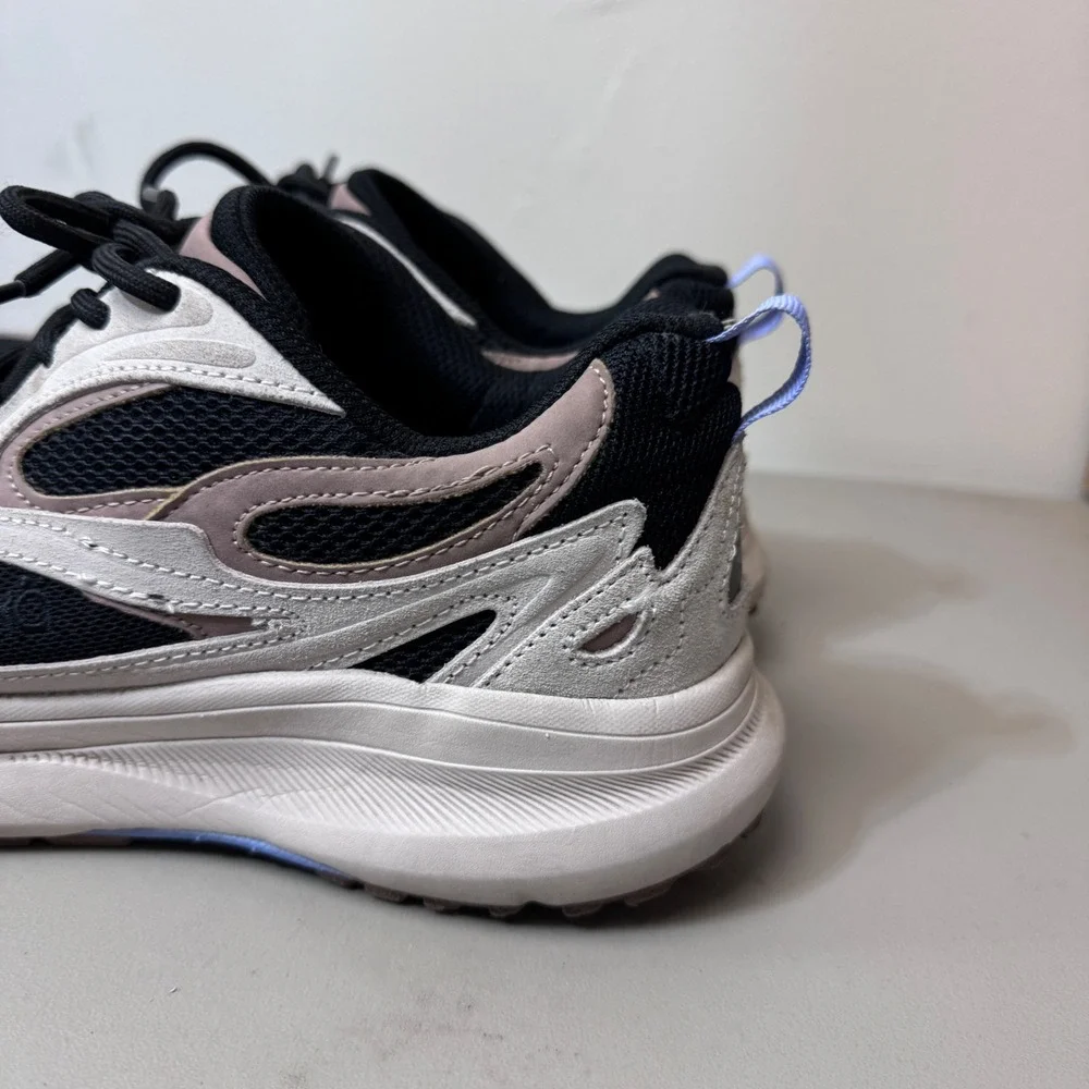 Ryka Trailblazer Womens 9 Black Mauve Running Walking Shoes Sneakers